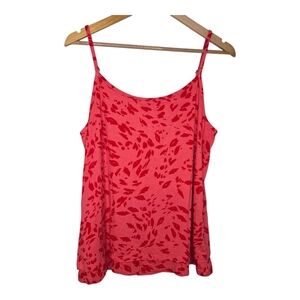 Cabi Womens Pink Layered Balcony Cami Tank Tank Medium #6386